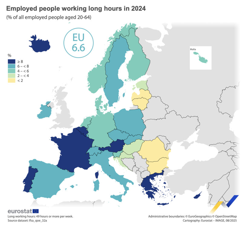 Comparația cu media europeană la ore suplimentare