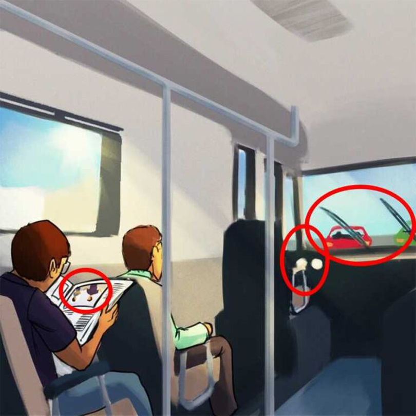 Test de inteligență. Găsește cele trei greșeli