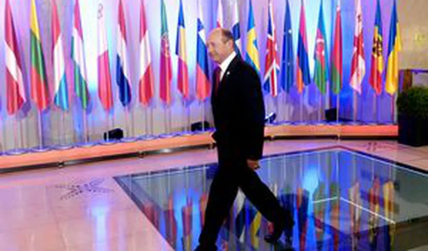Preşedintele Traian Băsescu participă la Consiliul European de toamnă