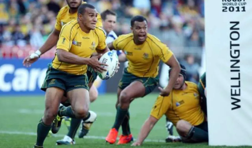 Australia a câştigat finala mică a Cupei Mondiale de rugby