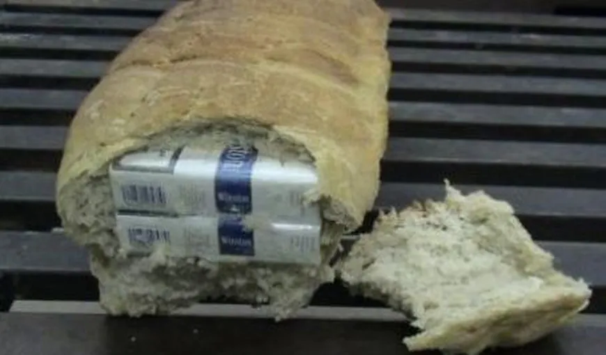 Ţigări de contrabandă ascunse în pâine şi detergent