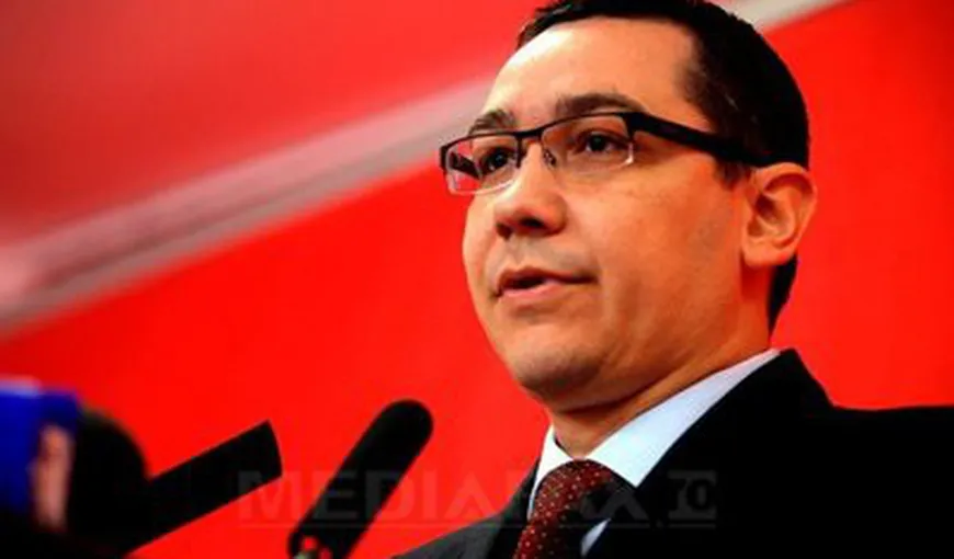 Ponta: Noi nu pierdem nici o funcţie de preşedinte al Senatului, pentru că nu mai avem funcţia asta