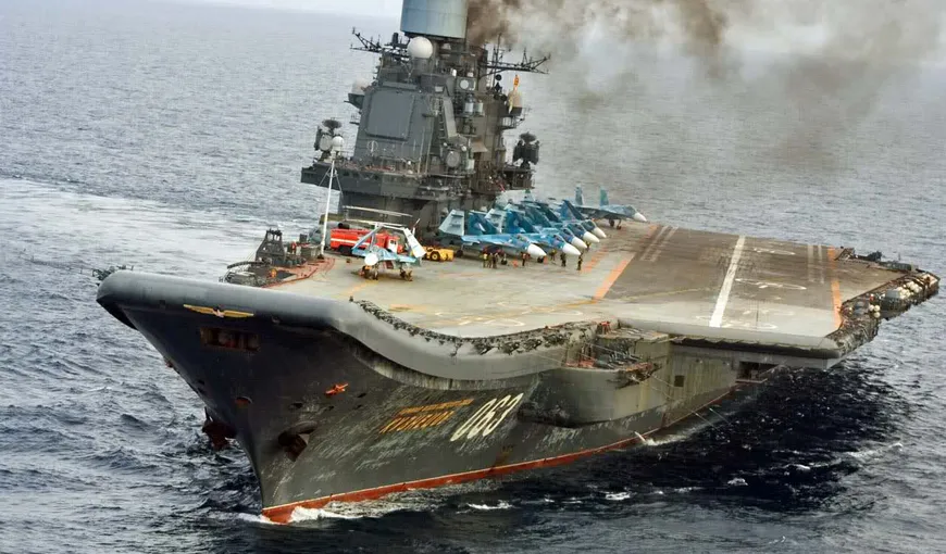 Rusia va ancora nave de război în Siria