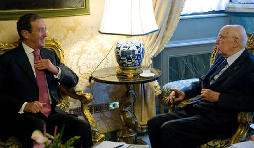 Giorgio Napolitano începe consultările cu partidele politice italiene