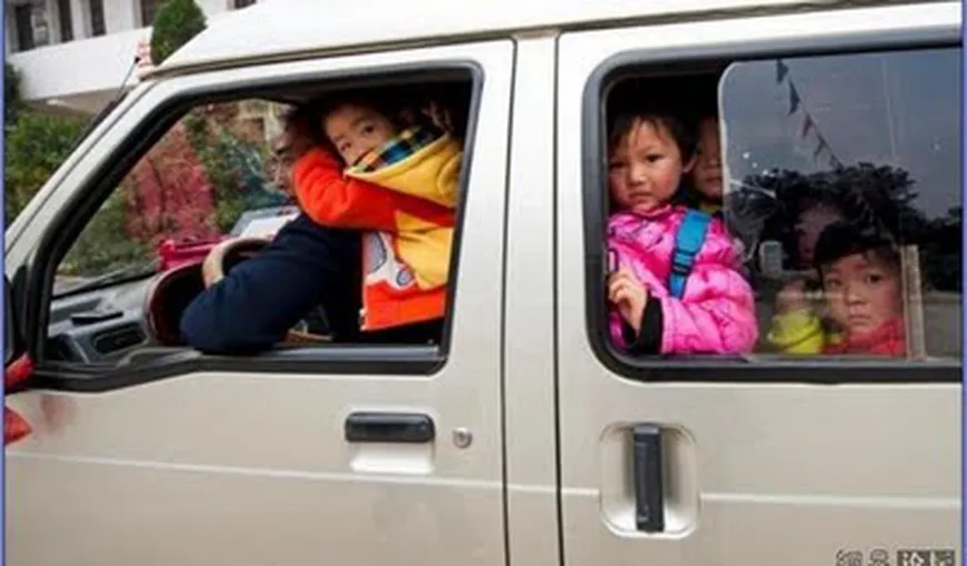 Accident rutier grav în China: 19 morţi, dintre care 17 copii – VIDEO