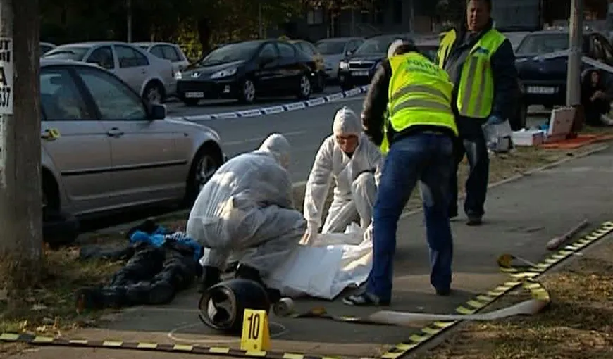 Motociclist mort în Capitală, în urma unui accident VIDEO