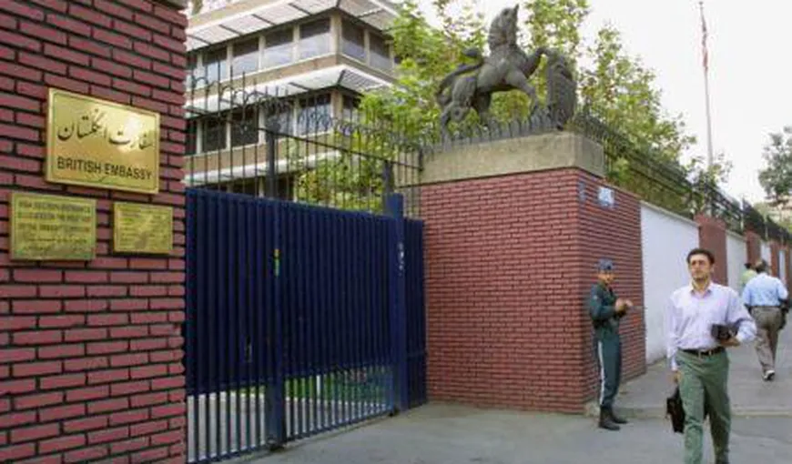 Marea Britanie va evacua personalul ambasadei de la Teheran spre Emiratele Arabe Unite
