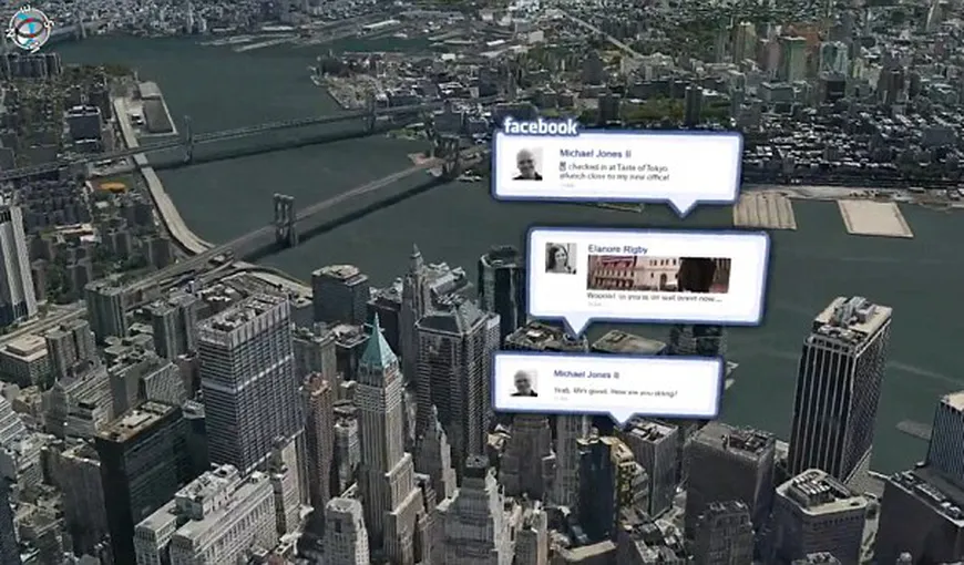 Google Maps, înlocuit de hărţile 3D realizate din postări pe Facebook VIDEO