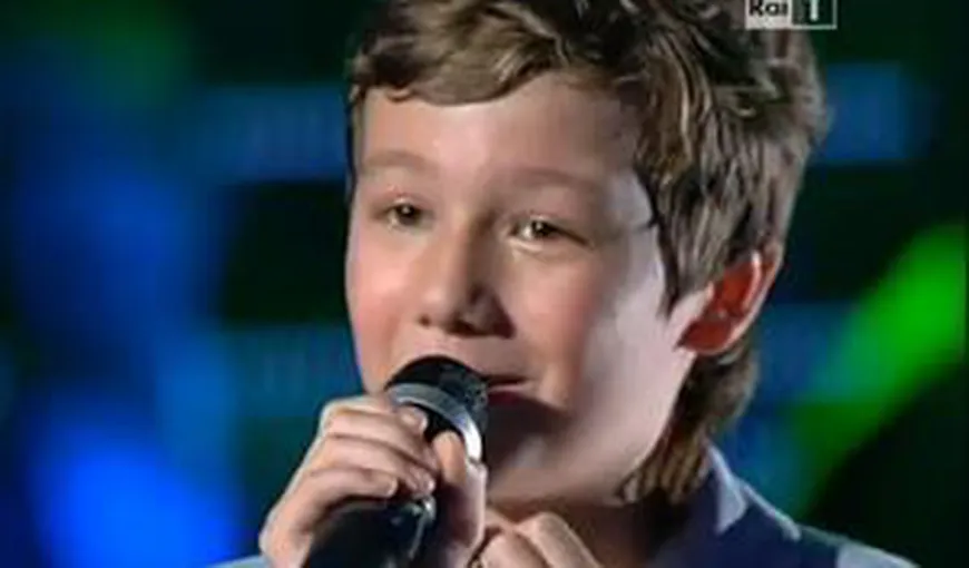 Băiatul care a cucerit Italia: Ştefan Atârgoviţoae a câştigat un concurs de canto VIDEO