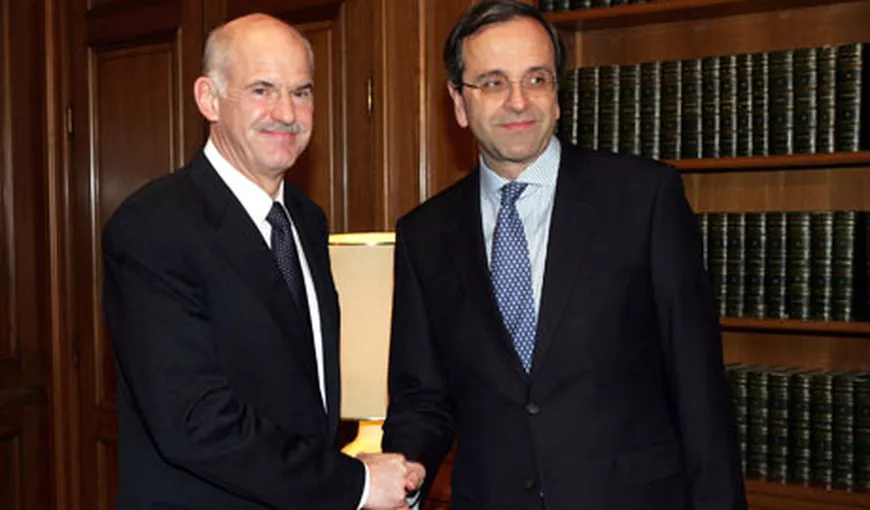 Grecia: Papandreou şi Samaras s-au decis asupra unui nou prim-ministru