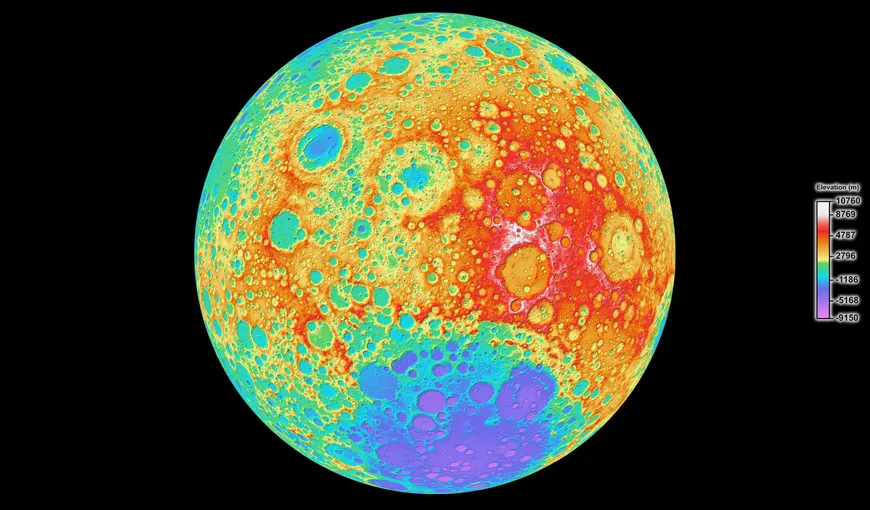NASA a încheiat cartografirea foto completă a Lunii