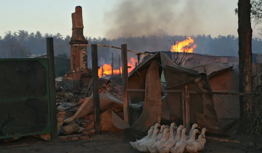 Siberia: Incendiu cu cel putin cinci morţi, printre care şi un copil