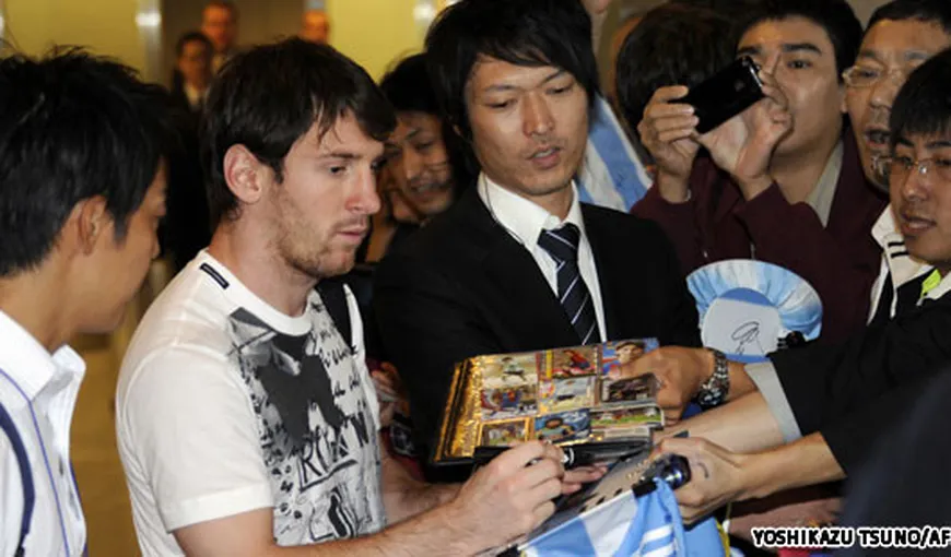Messi, Neymar şi Sepp Blatter vorbesc japoneza VIDEO