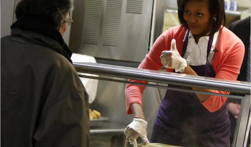 Michelle Obama i-a pus la regim pe angajaţii Casei Albe