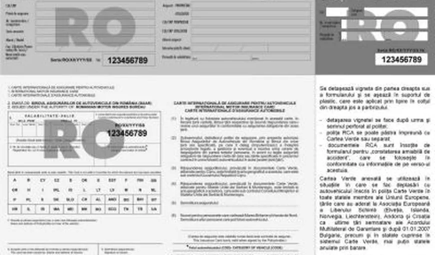 80% din maşinile din România sunt asigurate cu poliţe RCA