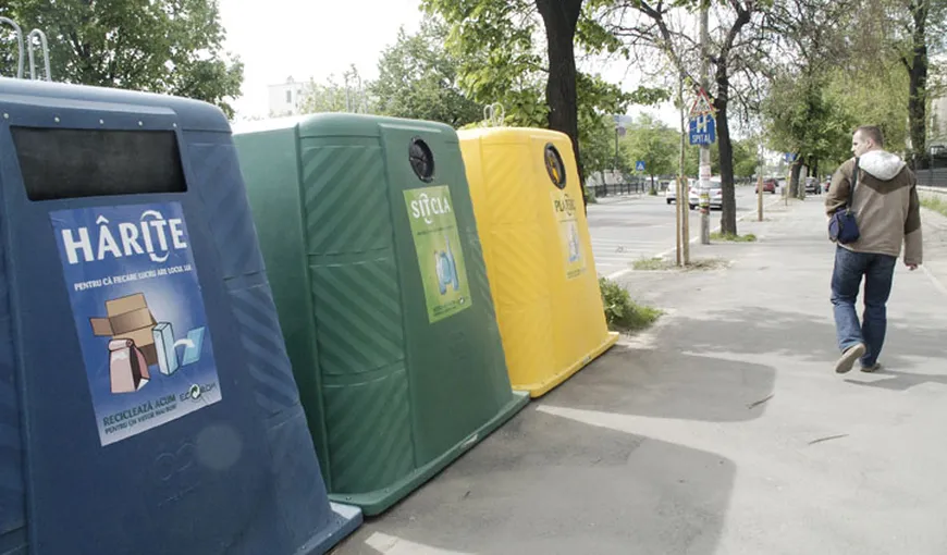 România a reciclat în 2010 doar 1% din deşeurile municipale, potrivit Agenţiei Europene de Mediu