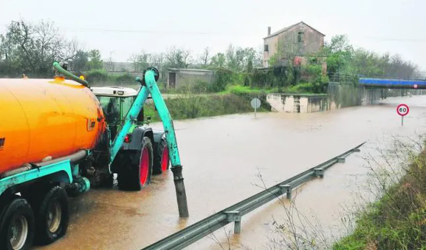 Un român, dispărut în urma inundaţiilor din Spania