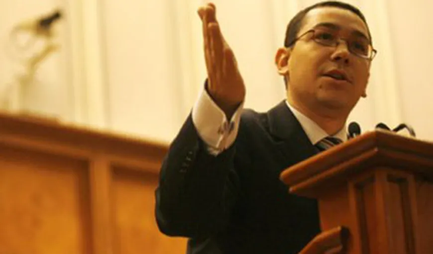 O membră a PSD Mehedinţi i-a blocat conferinţa de presă lui Victor Ponta