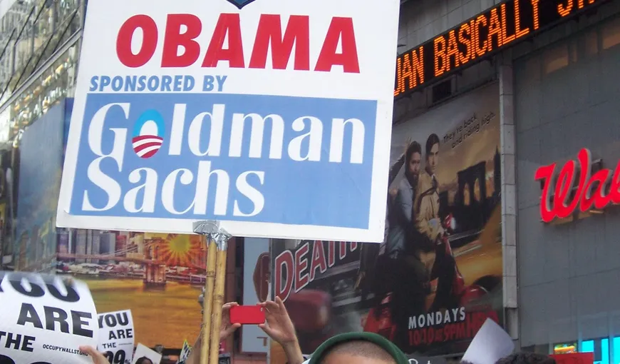 Manifestanţii anticapitalism îl cheamă în sprijin pe Obama