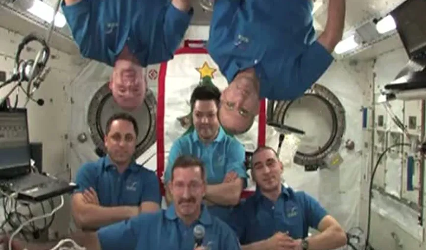 Revelion cu repetiţie pentru astronauţii de pe ISS
