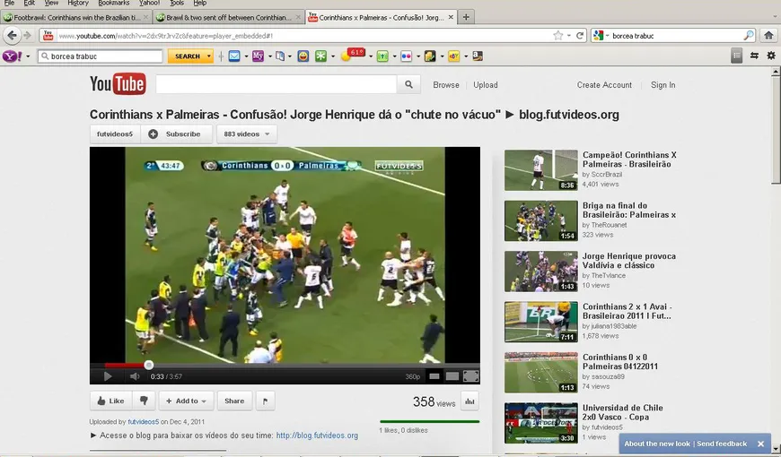 Corinthians s-a bătut cu pumnii pentru titlul din Brazilia VIDEO