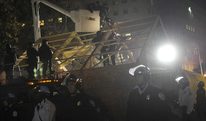 Zeci de protestatari Occupy D.C., arestaţi