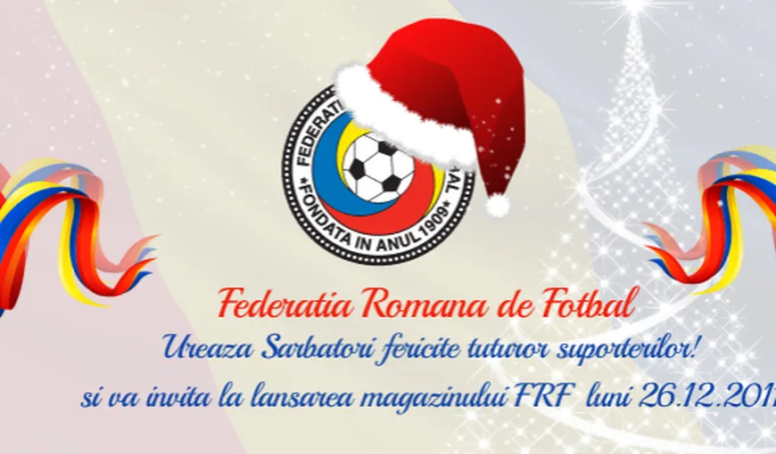 Federaţia Română de Fotbal va lansa un magazin online
