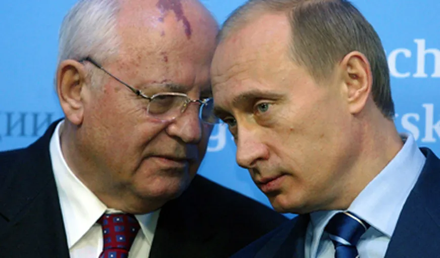 Mihail Gorbaciov îl îndeamnă pe Vladimir Putin să plece de la putere „acum”