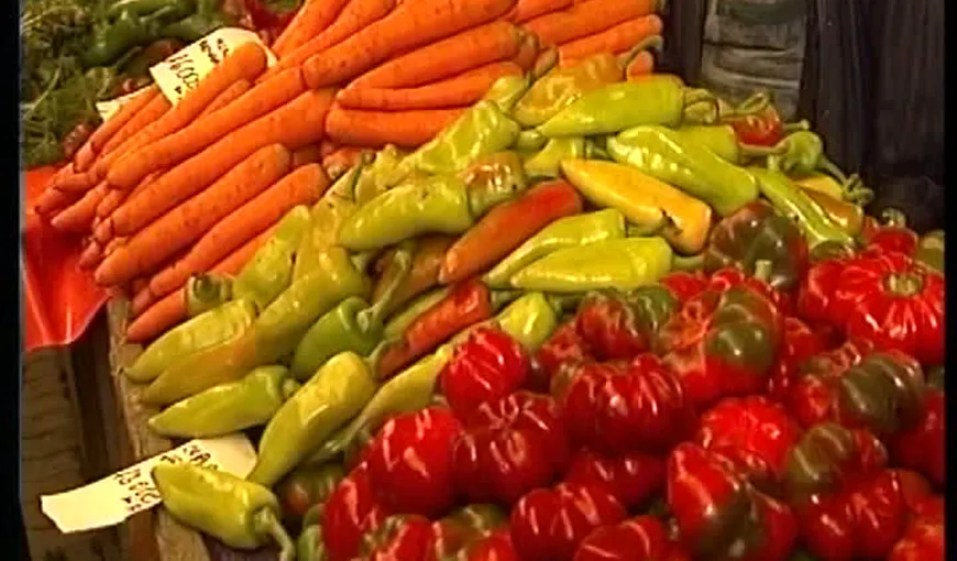 Doar un sfert din legume şi fructe sunt de import, potrivit Ministerului Agriculturii