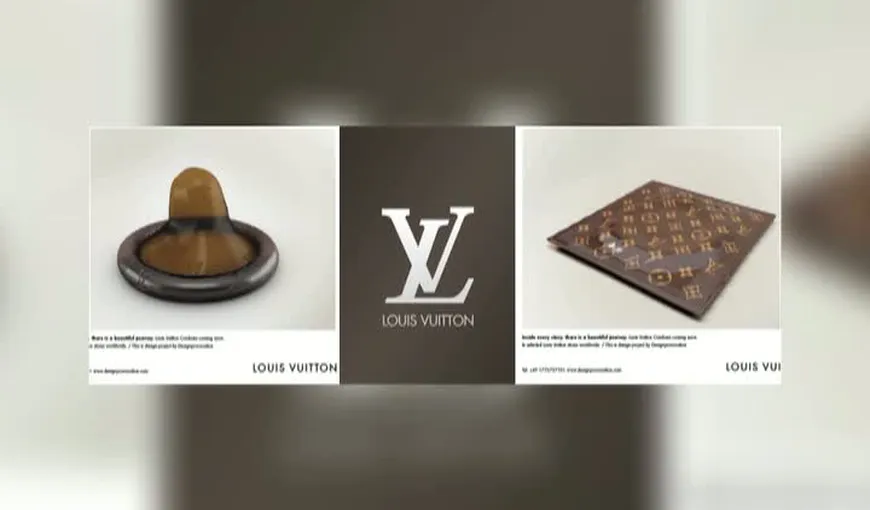 Louis Vuitton, ultima fiţă în materie de prezervative VIDEO