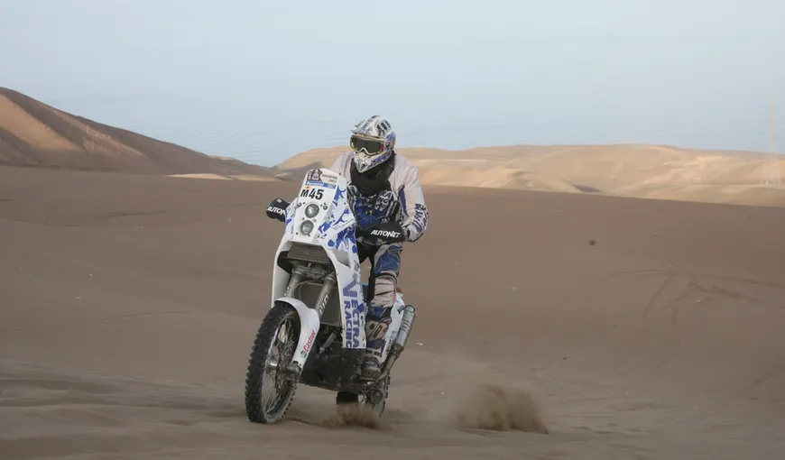 Emanuel Gyenes, locul 27 în etapa a opta la Dakar 2012