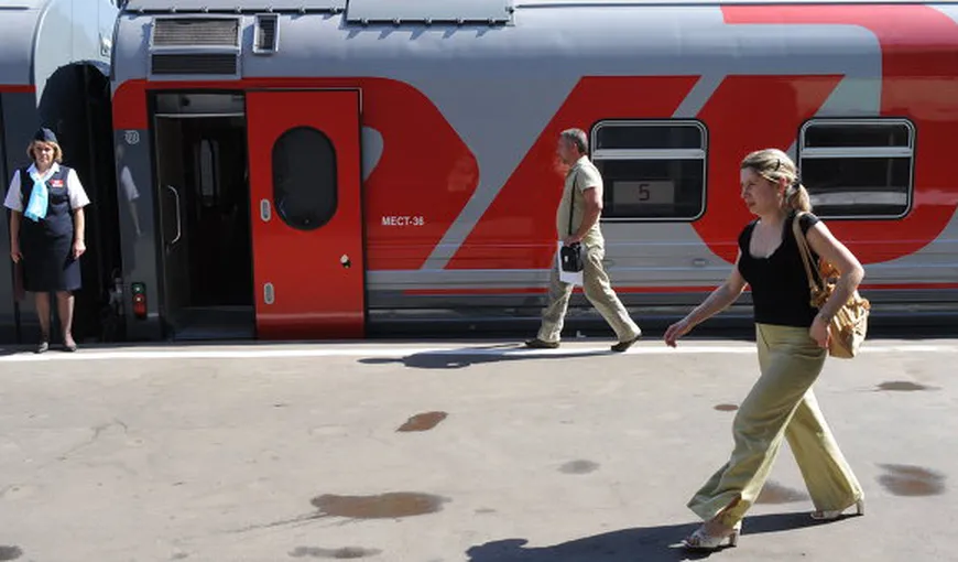 Rusia lansează o linie de tren permanentă Moscova-Paris