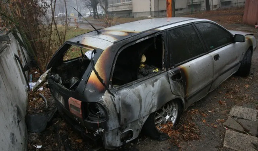 Încă cinci maşini incendiate în Bulgaria. Totalul a ajuns la 36.