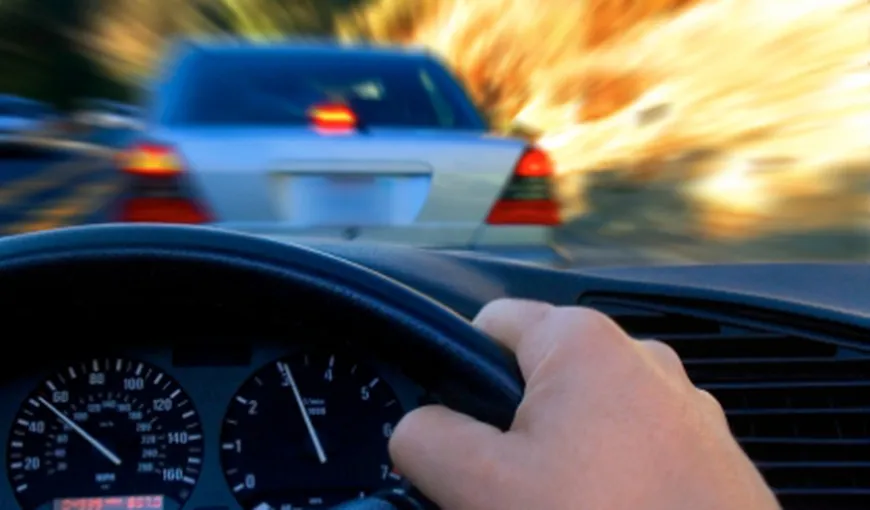 Protest inedit: Un nevăzător a condus un autoturism cu 136 de km/h
