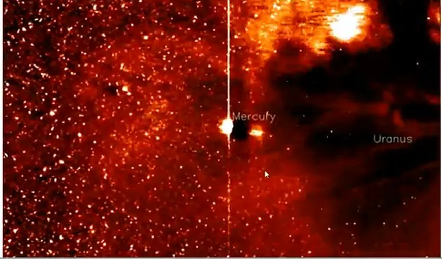 Un obiect misterios, de mărimea unei planete, observat lângă Mercur VIDEO