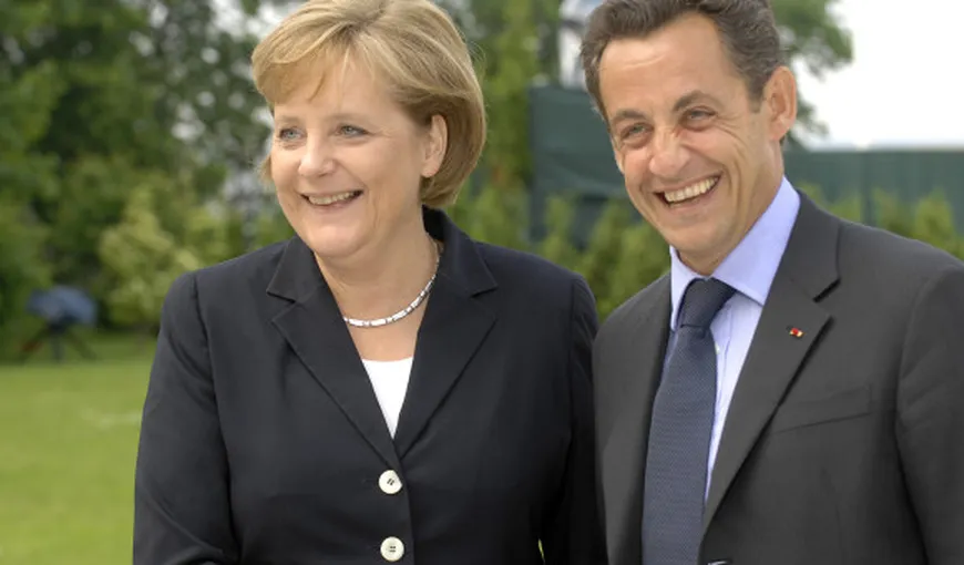 Merkel: Susţinerea acordată lui Nicolas Sarkozy este un lucru normal