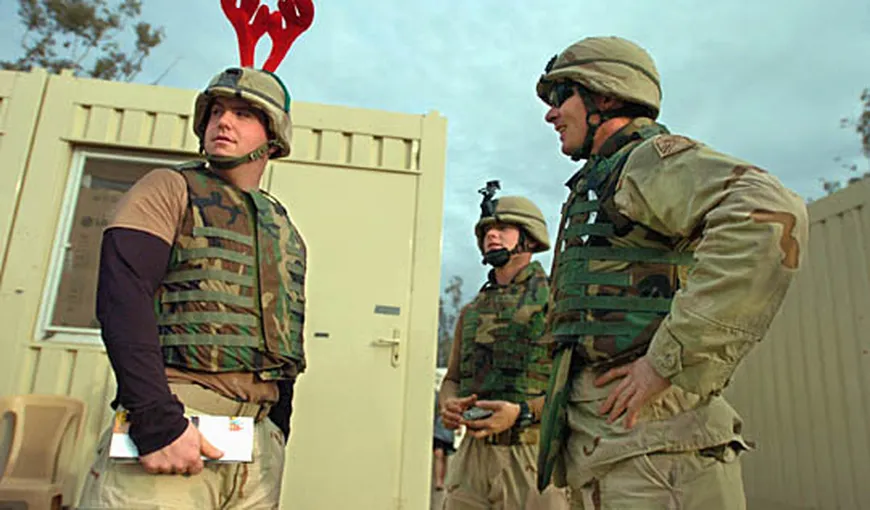 Emoţionant: Soldaţii americani se întorc acasă de sărbători – VIDEO
