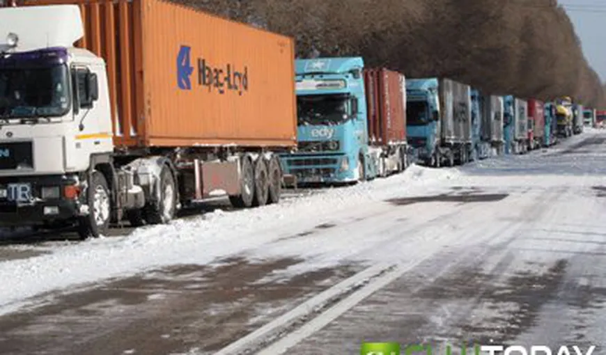 Camioane înmatriculate în România, vandalizate la graniţa dintre Belgia şi Franţa