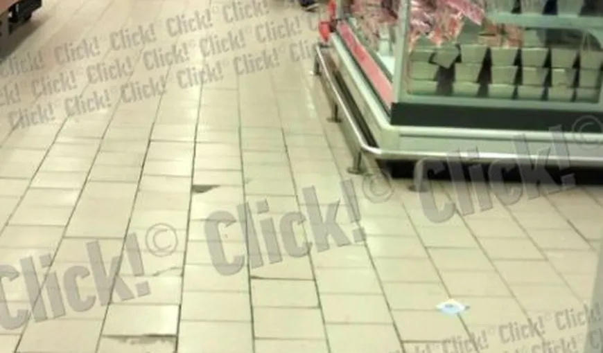 Un şoarece mort, găsit într-un hipermarket din Timişoara FOTO