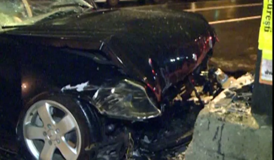 Şoferul care a lovit 9 maşini în Bucureşti a fost reţinut