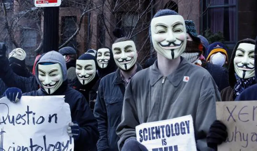 Mesajul Anonymous pentru protestatari, MADE IN ROMANIA  VIDEO