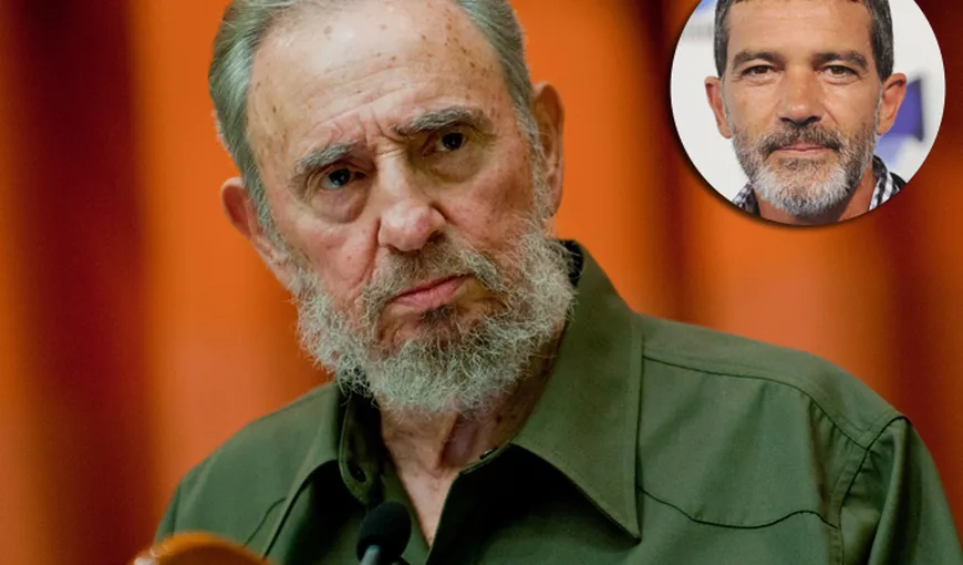 Antonio Banderas, în rolul lui Fidel Castro, în filmul „Castro’s Daughter”