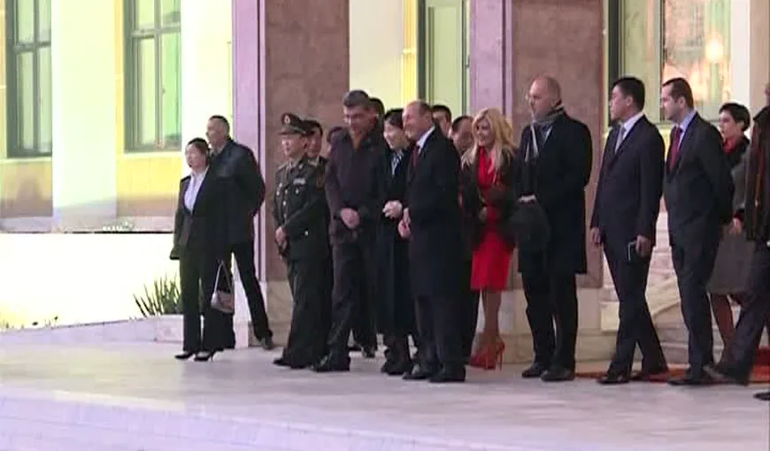 Traian Băsescu a sărbătorit Anul Nou Chinezesc, la Ambasada Chinei  VIDEO