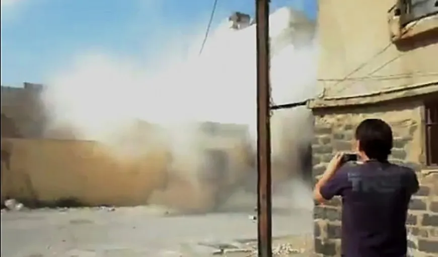 Siria: Case aruncate în aer în Rankus, după aproape o săptămână de asediu