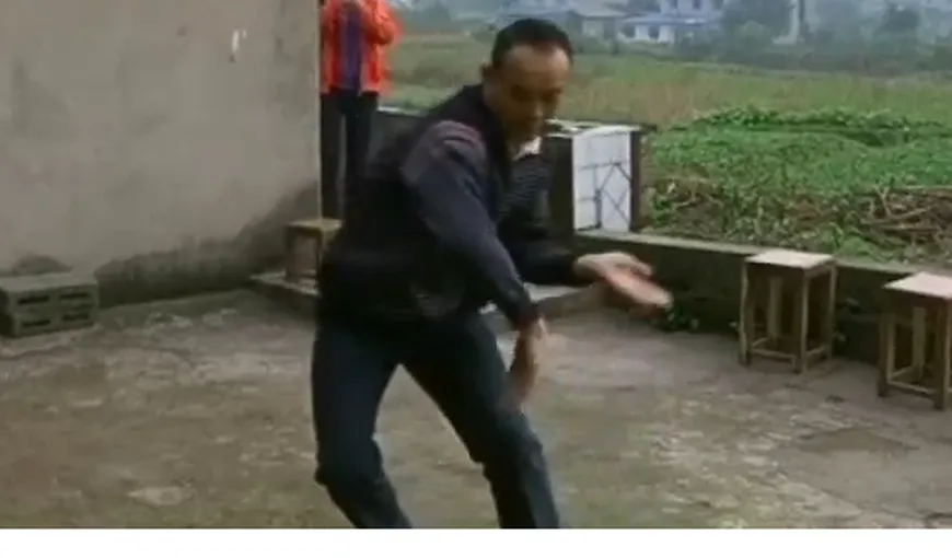 Un zugrav chinez a creat un dans inspirat din meseria sa VIDEO