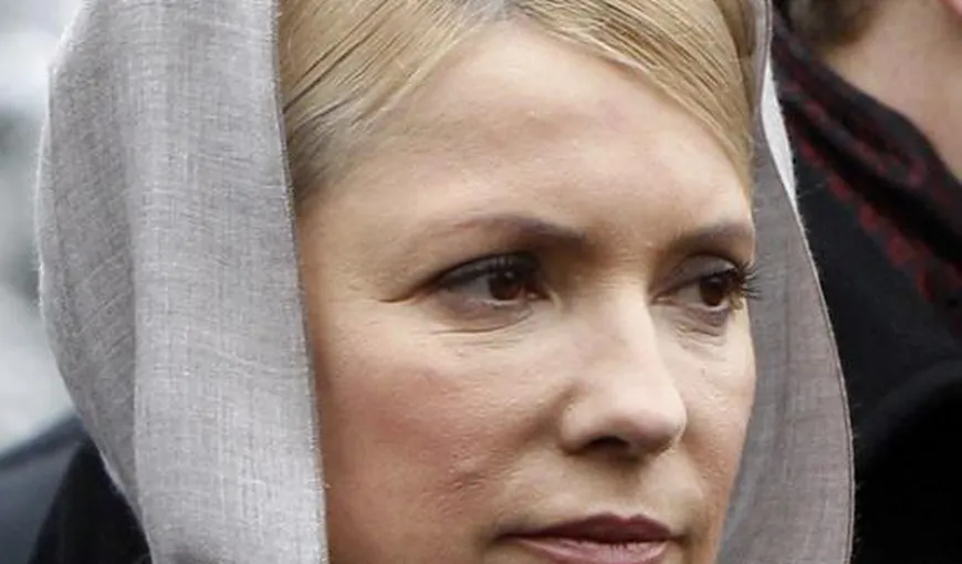 Iulia Timoşenko face masaj în închisoare