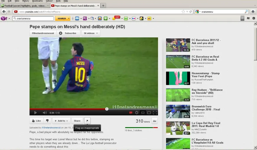 Messi, agresat de Pepe. Faza care i-a revoltat pe microbişti VIDEO