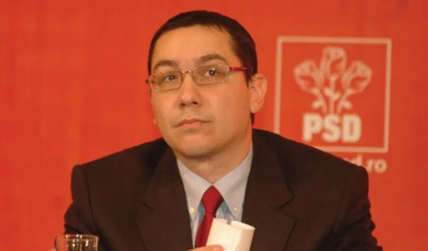 Ponta, despre mitingul USL: Trebuie să fim atenţi să nu fim acuzaţi de acţiuni violente