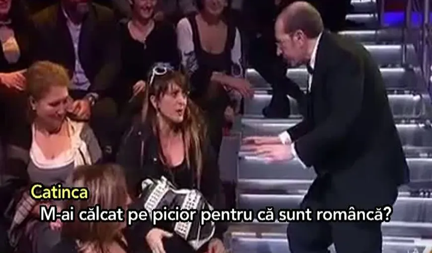 Românii, ironizaţi la o televiziune italiană VIDEO