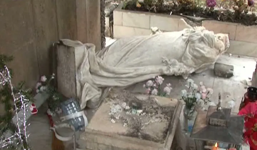 Timişoreanul care a distrus statuia Sfintei Fecioare Maria a fost reţinut